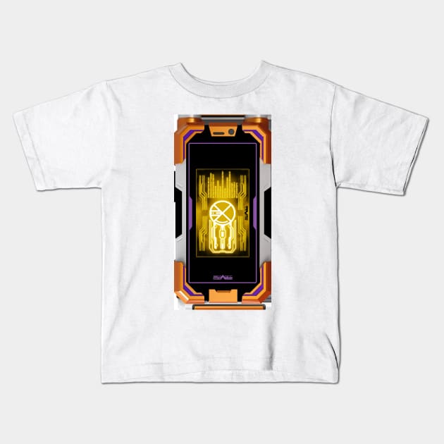 KAMEN RIDER NEXT KAIXA Kids T-Shirt by Tokuproject